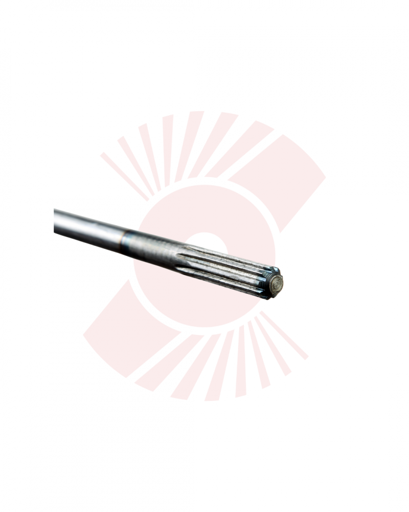 Eixo Cardan - 8mm x 1,55m x 9 Estrias